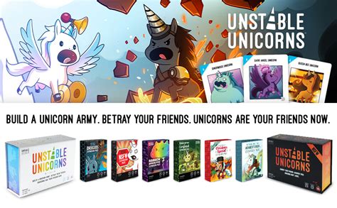 Unstable Unicorns，一個充滿魔法與背叛的派對遊戲！